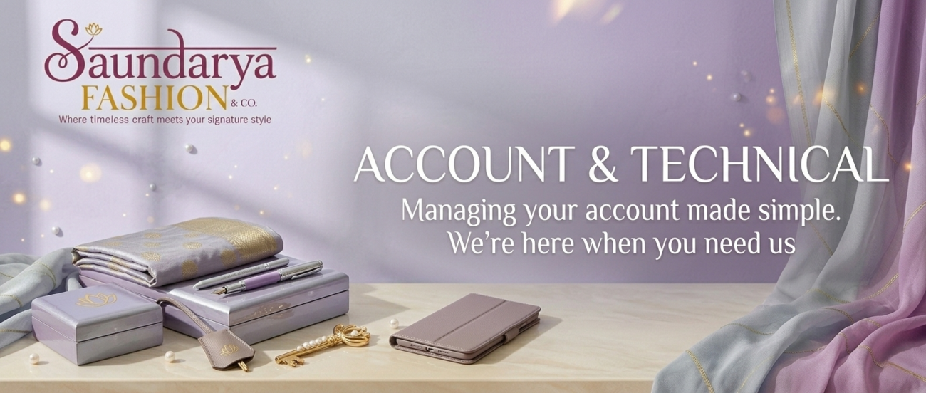 account and technical page