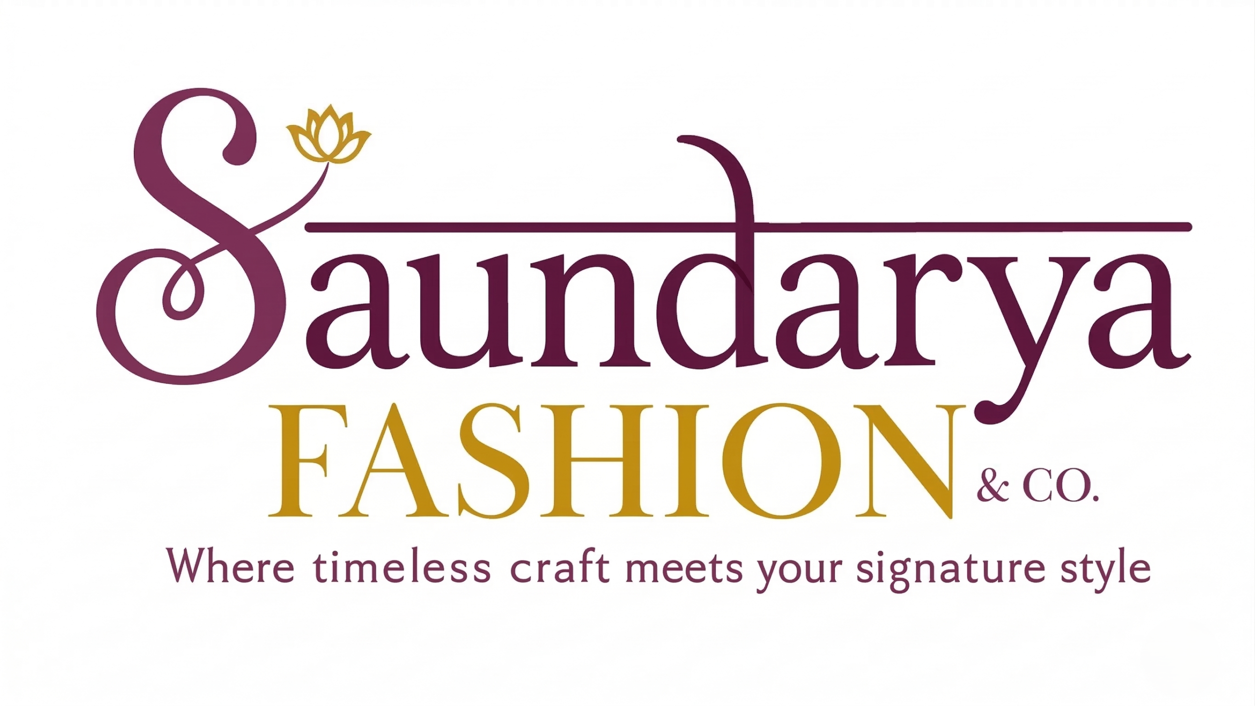 saundarya fashion logo