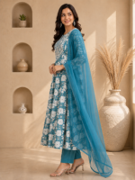 noor e zar floral anarkali
