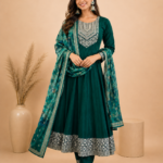 zariya emerald anarkali