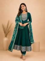 zariya emerald anarkali