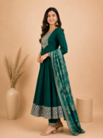 zariya emerald anarkali