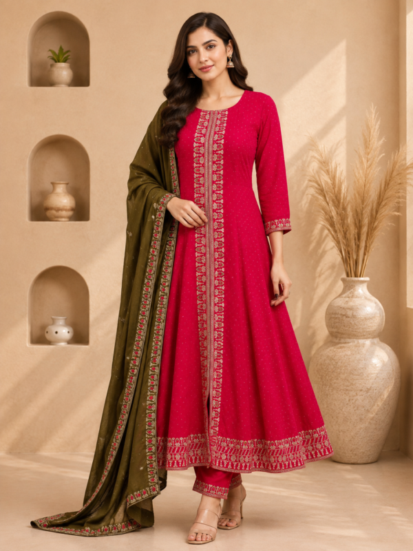 rang e noor anarkali